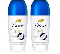 Dove Advanced Care Original Anti-Perspirant Roll On Women's Deodorant with Triple Moisturising technology for 72 hours of protection 50 ml (Pack of 2)