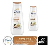 Dove Advanced Care Body Wash Pampering 24Hrs Renewing Micromoisture 400ml, 3pk