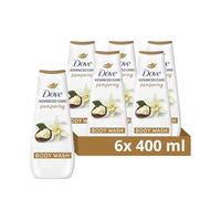 Dove Advanced Care Pampering Body Wash Body Cleanser shower gel with a shea butter & vanilla scent for instantly lotion-soft skin 6x 400 ml
