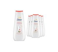 Dove Advanced Care Rebalancing Peach& Rice Milk Moisturising Body Wash 400ml,6pk