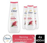 Dove Advanced Care Reviving Body Wash 24H Renewing Micromoisture, 4x400ml