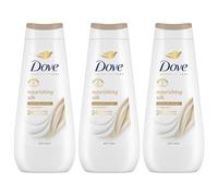 Dove Advanced Care Sulphate Free Body Wash for Women Made with Skin-Natural Nourishers and Micromoisture Provides 24 Hours Renewing Lotion-Soft Softer Skin, 400ml Pack of 3
