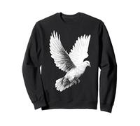Dove Animal Men Women Motif Lover Freedom Design Peace Sweatshirt