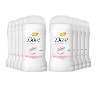 Dove Anti-Perspirant Cream Powder Soft, Pack of 10, Deodorant for Women with Moisturising Cream 48 Hour Sweat and Odor Protection Long-Lasting Fragrance, 50 ml