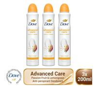 Dove Anti-perspirant Deodorant Go Fresh Passion Fruit & Lemongrass 3x200ml