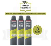 Dove Anti Perspirant Men+ Care Sport Active Fresh 250ml - PACK OF 3