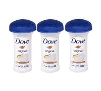 Dove Anti-Perspirant Original Deodorant Cream Stick 6468 - Pack of 3 x 50 ml