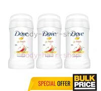 Dove Apple Go Fresh Deodorant Stick For Women 48H Sweat Odor Protection 3-Pack