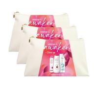 Dove Awaken Beauty Bag Gift Set 3 piece, Pack of 3