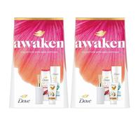 Dove Awaken Collection Gift Set for Women with Revive Bodywash, Soothing Body Lotion, Coconut Hand Cream & Reed Diffuser, 2 Pack - Nourishing Skincare & Fragrance Combo - Ideal Beauty Gift Set
