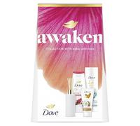 Dove Awaken Collection Gift Set with a body wash, a body lotion, a hand cream and a Reed Diffuser perfect gifts for her 3 piece