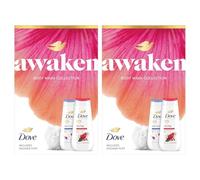 Dove Awaken Duo Advance Bodywash Gift Set for Women with Revive & Anti Stress 225ml Soothing And Energising Shower Gel - 2 Pack, Skin-Nourishing Formula for Daily Use, Ideal Beauty Gift Set