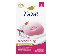 Dove Bar Soap 6 Count Dragon Fruit for Deep Nourishment for Calm Replenished Skin 3.75 oz