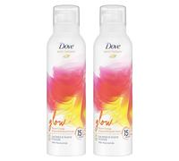 Dove Bath Therapy Glow Shower & Shave Mousse w/ Orange & Rhubarb, 2x200ml