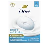 Dove Beauty Bar, Gentle Exfoliating 4 oz, 8 Bar by Dove