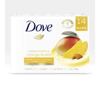 Dove Beauty Bar With Mango Butter 14 Bars To Moisturize Dry Skin More Moisturizing Than Bar Soap 3.75 oz