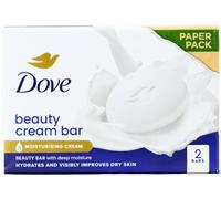 Dove Original 3-in-1 Beauty Cream Bar 90g x 2 Pack