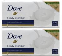 Dove Beauty Cream Bars 6 x 90g X 2