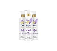 Dove 'Body Cleanser' with Peptide Serum & Glycerin, 3x 517ml in White