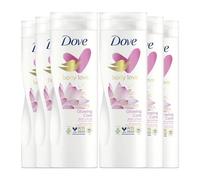 DOVE BODY LOTION 400ML GLOWING RITUAL+LOTUS FLOWER FOR ALL SKIN TYPES X 6