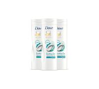 Dove 'body Lotion' Smoothing Care Natural Coconut Oil, 3X400Ml In White White One Size