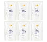 Dove Body + Mind Bath Salts, French Lavender & Oat Milk, 400g, Pack of 6