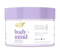 Dove body + mind French Lavender & Oat Milk Smoothing Body Scrub 295 ml