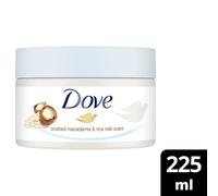 Dove Shower Body Scrub Jar Crushed Macadamia and Rice