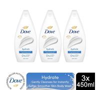 Dove Essential Care Body Wash Hydrate 450ml