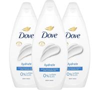 Dove Hydrate Body Wash Body Cleanser Shower Gel With Plant-Based Moisturisers For Softer, Smoother Skin After One Shower 6X 450 Ml