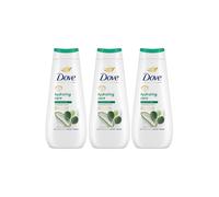Dove 'body Wash' Hydrating Care 24H Renewing Micromoisture, 3X 400Ml In White White One Size