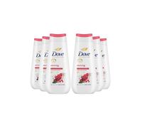 Dove Advanced Care Reviving Body Wash Body Cleanser shower gel with pomegranate & hibiscus extracts for instantly lotion-soft skin 6x 225 ml