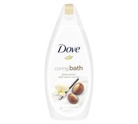 Dove Purely Pampering Shea Butter and Warm Vanilla with moisturising cream Bath Soak for an indulgent bubble bath 450ml