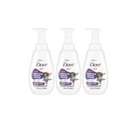 Dove Care 'Body Wash' Hypoallergenic Foaming, 3x 400ml in White Dove White