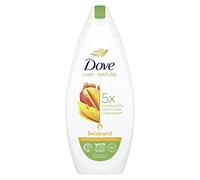 Dove Care by Nature Shower Gel, Invigorating with Mango Butter and Almond Extract, Shower Bath with 5 Ingredients of Natural Origin for a Smooth and Nourished Skin Feeling, 225 ml (Pack of 1)