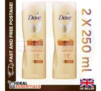 Dove Care Visible Glow Light to Medium Self Tan Lotion Gradual Tanning-2 X 250ml