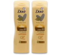 Dove Care + Visible Glow Self-Tan Lotion Light to Medium 250ml X 2