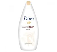 Dove caring bath fine silk moisturising cream 500ml
