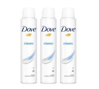 Dove Classic Anti-Perspirant with 48H Sweat Protection Deo for Women 200ml, 3pk