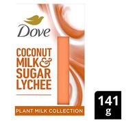 Dove Coconut Milk & Sugar Lychee Beauty Bar whole body bar enriched with plant milk for soft and smooth skin 141 g