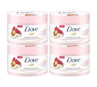 Dove Cream Shower Gel Peeling Pomegranate & Shea Butter, Pack of 4 (4 x 225 ml)
