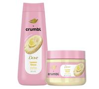 Dove Crumbl Exfoliating Body Scrub Lemon Cookie, 15 oz
