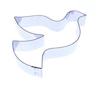 Dove Cutter - Stainless Steel Sugarcraft Cutter - Size 70x50mm - Valley Cutter Company - Sugarcraft, Cake Decorating, Polymer and Precious Metal Clay