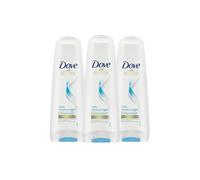 Dove Daily Moisture Light 'conditioner' For Fine Hair, 3X 350Ml In White White One Size