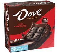 DOVE Dark Chocolate Singles Size Candy Bar 1.44-Ounce Bar 18-Count Box by Dove
