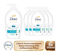 Dove Deeply Nourishing, Pampering Care, Fine Silk or Care&Protect HandWash 250ml