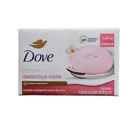 Dove Delicious Care Moisturising Cream Coconut Milk Soap 90g