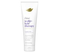 Dove Density Boost Clarifying Foaming Scrub Scalp + Hair Therapy for gentle scalp exfoliation with Vitamin B3 Zinc and 0% sulfates 9 oz