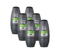 Dove Deodorant For Men - Dove Men + Care Roll On Deodorant For Men Extra Fresh 48HR Powerful Protection Anti Perspirant Deodorant For Men - Mens Deodorant Bundle Of 6 50ML