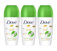 Dove Deodorant Roll On Advance Care Go Fresh Cucumber Scent 72H Odour Protection Anti-Transpirant and Anti-Perspirant for Women with Triple Moisturising Technology 50ml, 3 Pack